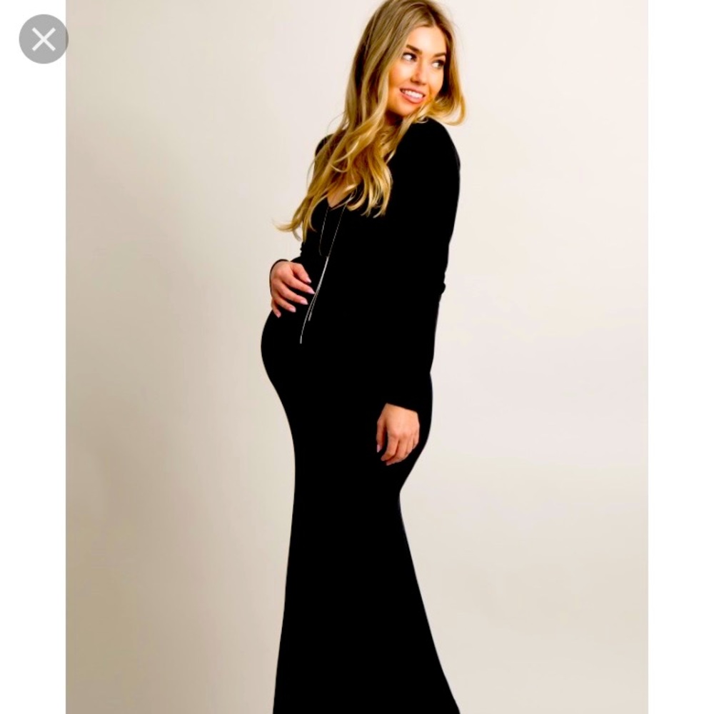 Pink blush maternity dress NWT